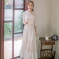 韩国女装正品代理 eranzi超仙蕾丝花边连衣长裙（2色）