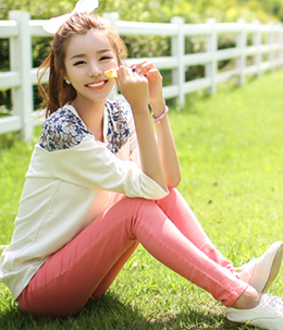 韩国代购正品 bongjashop少女时代同款小脚长裤（4色）