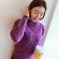 韩国服饰秋冬热款 立体水玉波点毛衣（2色）