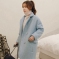韩国女装代理 miamasvin纯色长款羊毛大衣（2色）