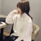 韩国服饰网 naning9百搭气质纯色羊毛针织衫