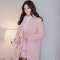 韩国女装批发 babinpumkin浪漫长款羊毛大衣（2色）