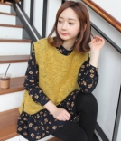 韩国品牌女装代购 2015新款百搭纯色马甲（4色）
