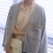 韩国代购批发 babirolen小香风珍珠纽扣装饰外套（3色）