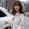 韩国女装正品代购 清新碎花夹克短外套（2色）