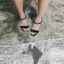 韩国女装代购 attystory经典气质坡跟高跟凉鞋（3色）